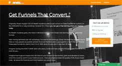 Desktop Screenshot of funnels.com